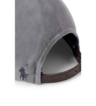 Polo Ralph Lauren Gr� kasket i ruskind