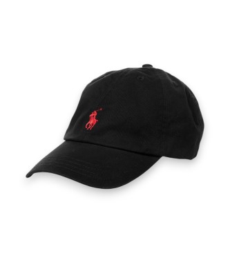 Polo Ralph Lauren Chino-kasket i sort bomuld