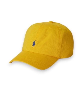 Polo Ralph Lauren Gorra de chino de algodón amarillo