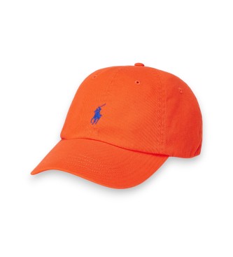 Polo Ralph Lauren Gorra de chino de algodón naranja