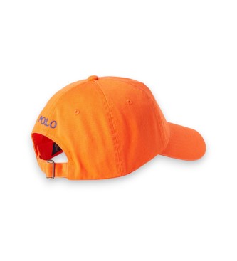 Polo Ralph Lauren Gorra de chino de algodón naranja