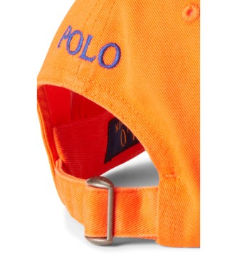 Polo Ralph Lauren Gorra de chino de algodón naranja