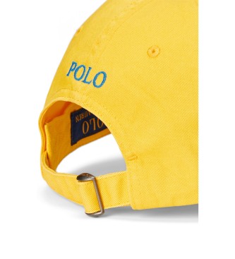 Polo Ralph Lauren Boné chinês de algodão amarelo
