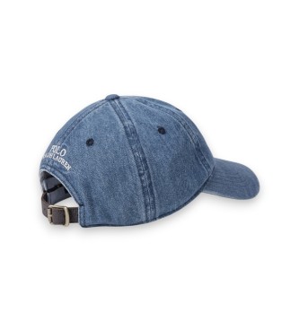 Polo Ralph Lauren Gorra de denim índigo azul
