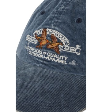 Polo Ralph Lauren Gorra de pana Polo Sportsman azul
