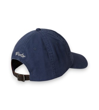 Polo Ralph Lauren Twill-kasket med broderi af navy-flag
