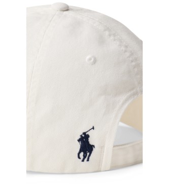 Polo Ralph Lauren White twill cap with embroidered shield