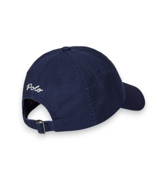 Polo Ralph Lauren Gorra de sarga con parche NY marino