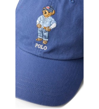 Polo Ralph Lauren Twill cap with blue Polo Bear