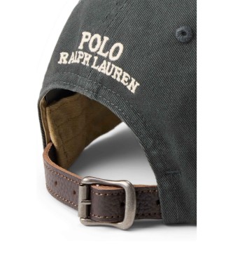 Polo Ralph Lauren Twill cap with dark grey Polo Bear