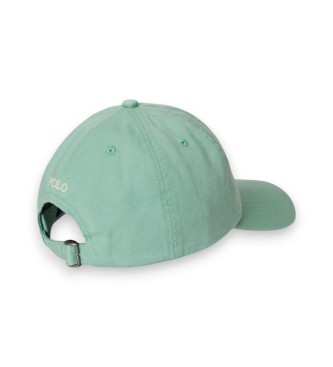 Polo Ralph Lauren Gorra de sarga de algodón verde