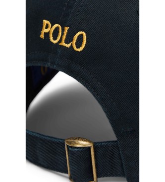 Polo Ralph Lauren Gorra de sarga de algod�n negro