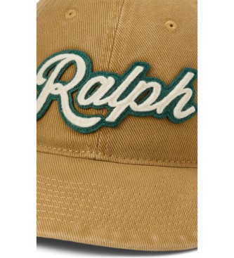 Polo Ralph Lauren berretto beige in twill di cotone