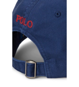 Polo Ralph Lauren Čepica iz bombažne tkanine chino Navy