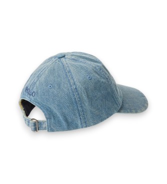 Polo Ralph Lauren Gorra de tela vaquera índigo azul