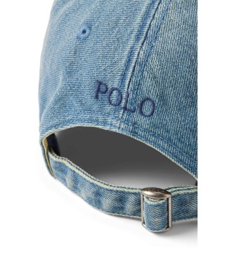 Polo Ralph Lauren Gorra de tela vaquera índigo azul
