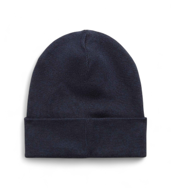 Polo Ralph Lauren Granatowa czapka z czesanej bawełny