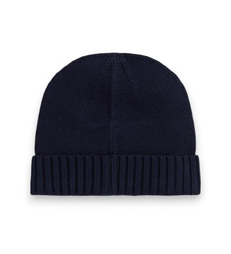 Polo Ralph Lauren Navy combed cotton cap with flag