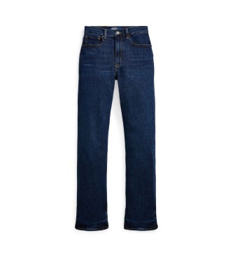 Polo Ralph Lauren Jean droit bleu à taille haute