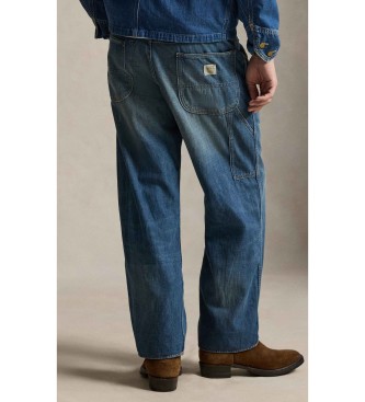 Polo Ralph Lauren Werkjeans Cervere Classic Fit blauw