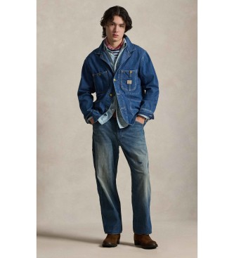 Polo Ralph Lauren Werkjeans Cervere Classic Fit blauw