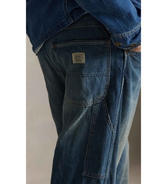 Polo Ralph Lauren Werkjeans Cervere Classic Fit blauw
