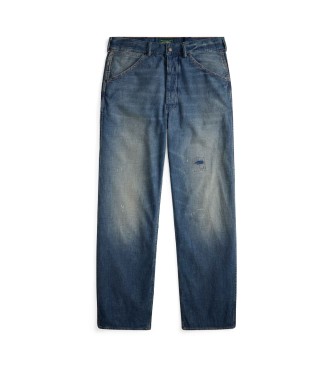 Polo Ralph Lauren Werkjeans Cervere Classic Fit blauw