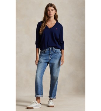 Polo Ralph Lauren Jersey Parkside marineblauw