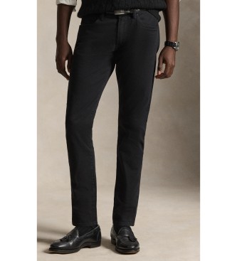 Polo Ralph Lauren Svarta Sullivan Slim Fit stretchjeans