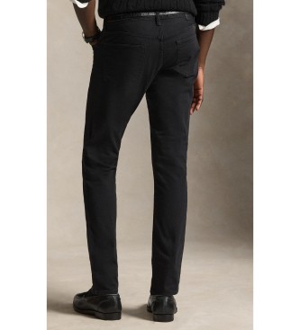 Polo Ralph Lauren Svarta Sullivan Slim Fit stretchjeans