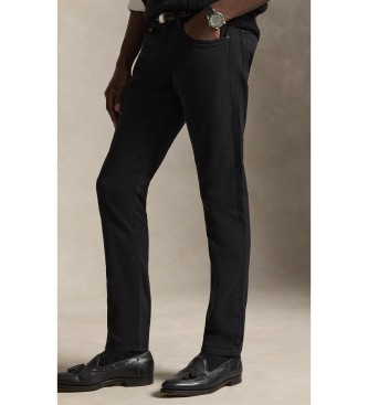 Polo Ralph Lauren Svarta Sullivan Slim Fit stretchjeans