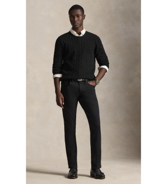 Polo Ralph Lauren Svarta Sullivan Slim Fit stretchjeans