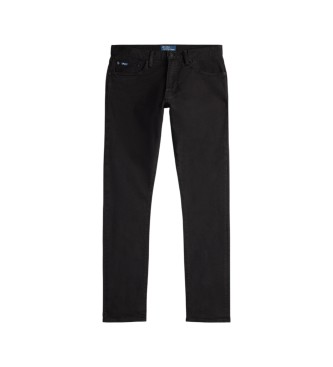Polo Ralph Lauren Svarta Sullivan Slim Fit stretchjeans