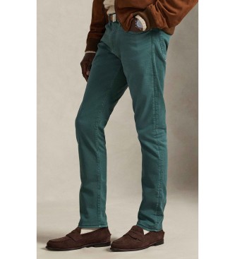 Polo Ralph Lauren Stretch Jeans Sullivan Slim Fit groen