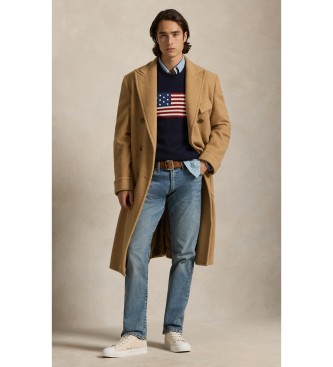 Polo Ralph Lauren Jean Hampton stretch, coupe droite, bleu