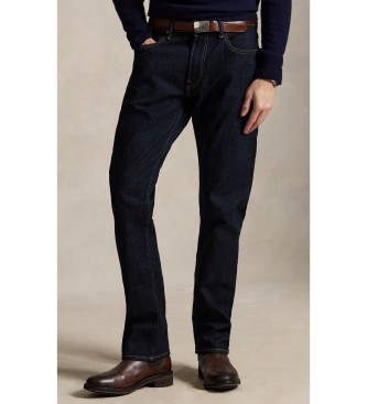 Polo Ralph Lauren Jeans Hampton elastiska Straight Fit marinblå