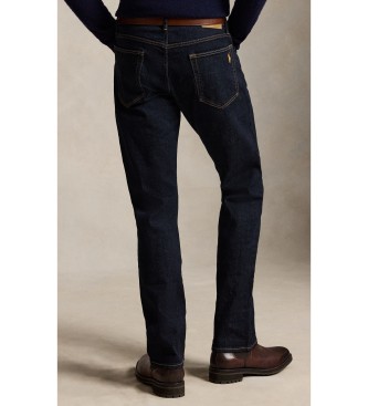 Polo Ralph Lauren Jeans Hampton elastiska Straight Fit marinblå
