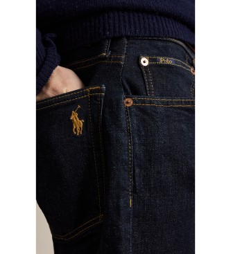 Polo Ralph Lauren Jeans Hampton elastiska Straight Fit marinblå