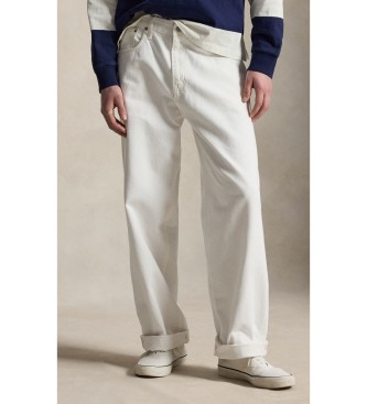 Polo Ralph Lauren Rivington Relaxed white jeans