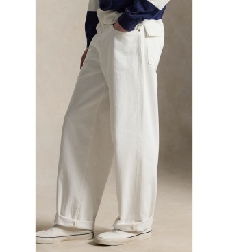 Polo Ralph Lauren Rivington Relaxed white jeans