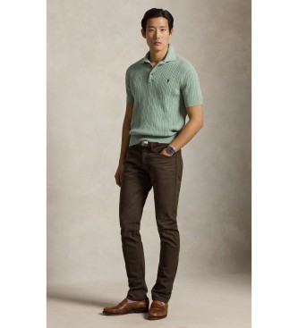 Polo Ralph Lauren Jeans Sullivan Slim Fit stretchiga bruna