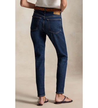 Polo Ralph Lauren Jeans Super Slim Fit med medelhög midja blå