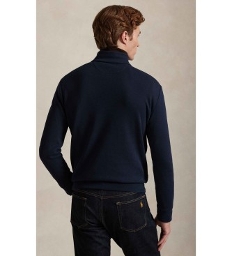 Polo Ralph Lauren Jersey con cuello semicisne marino