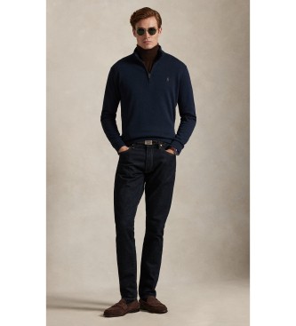 Polo Ralph Lauren Jersey con cuello semicisne marino