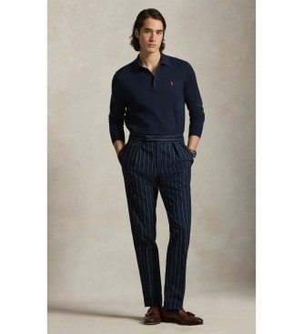 Polo Ralph Lauren Katoenen trui met navy polokraag