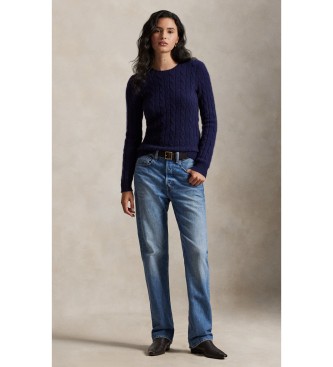 Polo Ralph Lauren Jersey de algod�n en punto de ochos marino