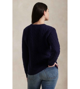 Polo Ralph Lauren Jersey de algod�n en punto de ochos marino