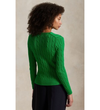 Polo Ralph Lauren Jersey de algodón en punto de ochos verde
