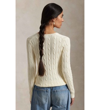 Polo Ralph Lauren Maglione in cotone lavorato a trecce