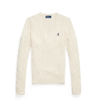 Polo Ralph Lauren Maglione in cotone lavorato a trecce